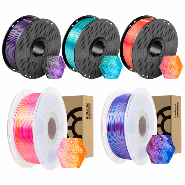 Silk Dual Color PLA Inslogic 1KG